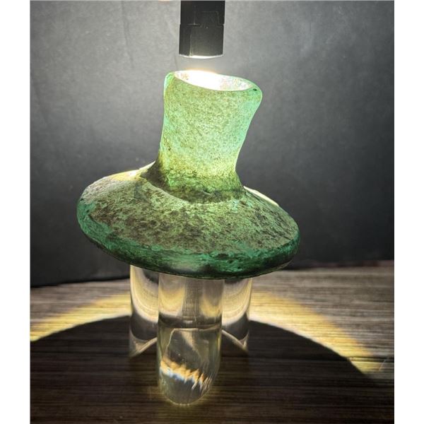 Time of Christ Ancient Roman Green Bottle