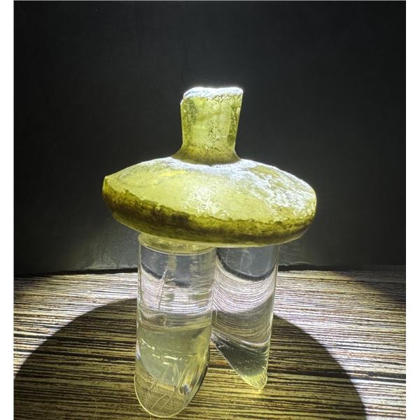 Time of Christ Ancient Roman Green Bottle