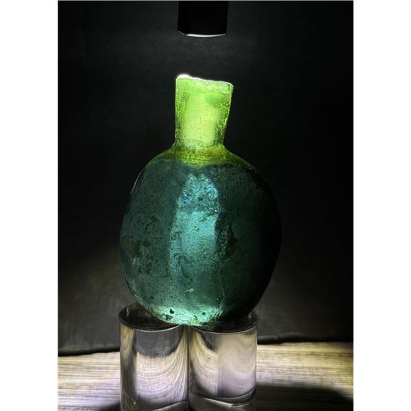 Time of Christ Ancient Roman Blue Green Bottle