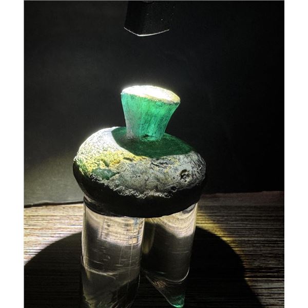 Time of Christ Ancient Roman Green Bottle