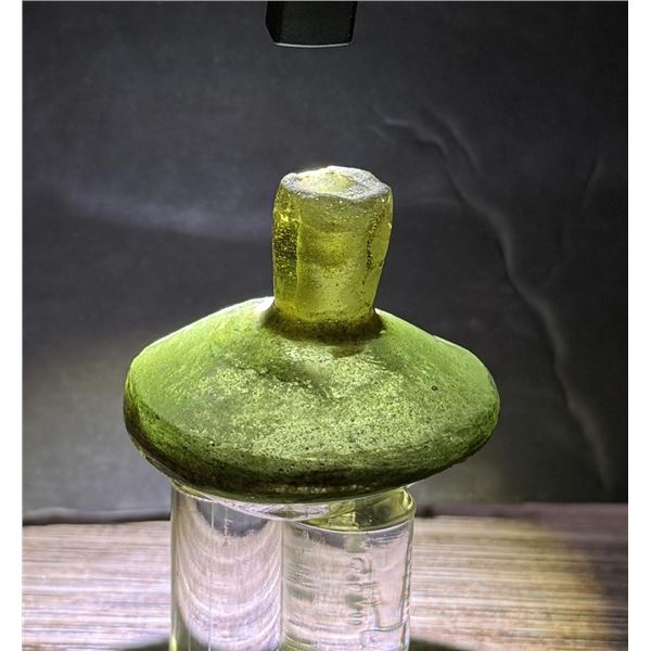 Time of Christ Ancient Roman Green Bottle