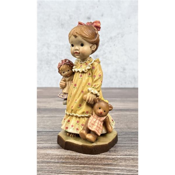 Anri Sarah Kay Nightie Night Carved Figure