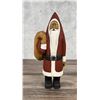 Larry Koosed Folk Art Carved Wood Santa