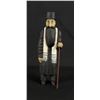 Larry Koosed Folk Art Carved Wood Rabbi