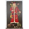 Fairfield Folk ARt Santa Claus Painting