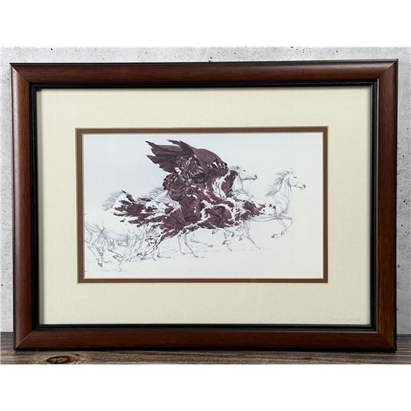 Bev Doolittle Eagles Flight Print