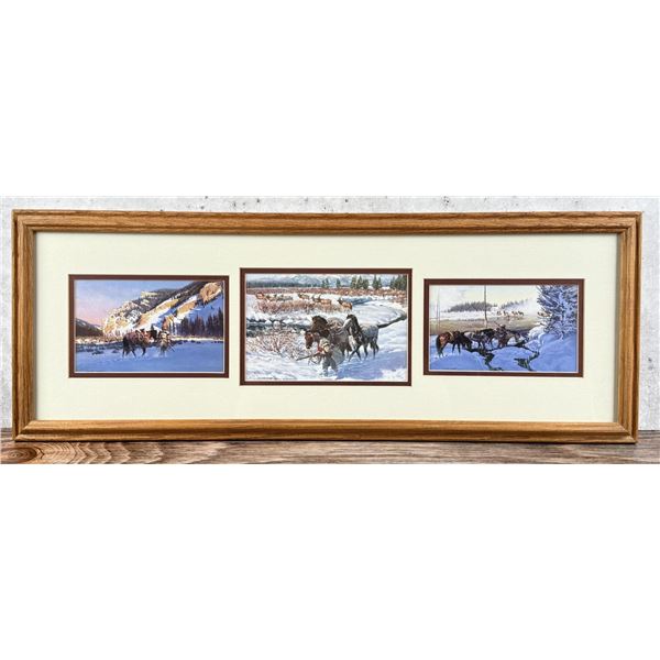 Gary Carter Triptych Print Set