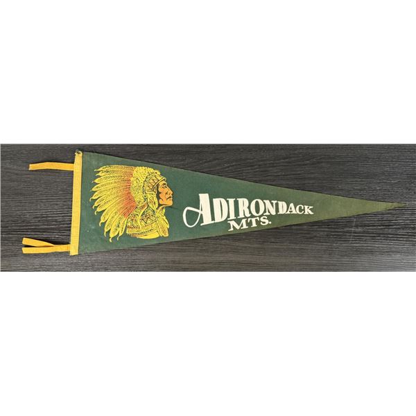 Adirondack Mountains Felt Souvenir Pennant