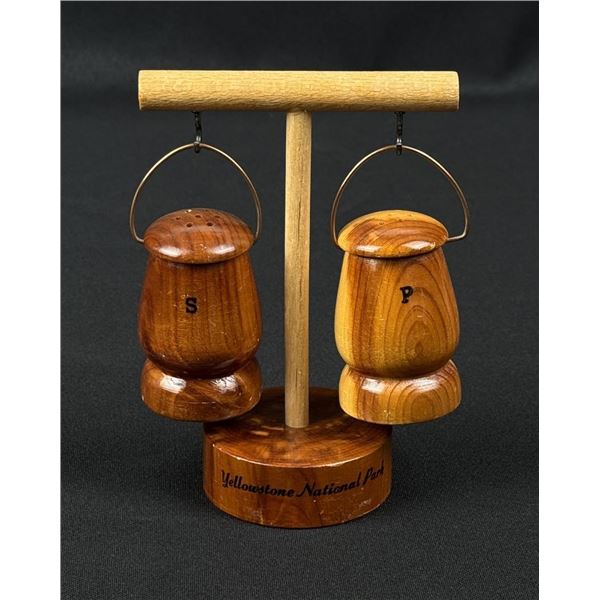Yellowstone Park Souvenir Salt & Pepper Shakers