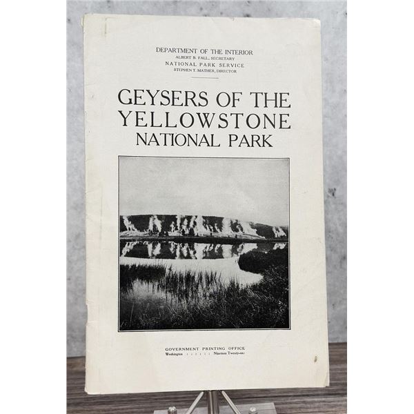 Geysers Of The Yellowstone National Park