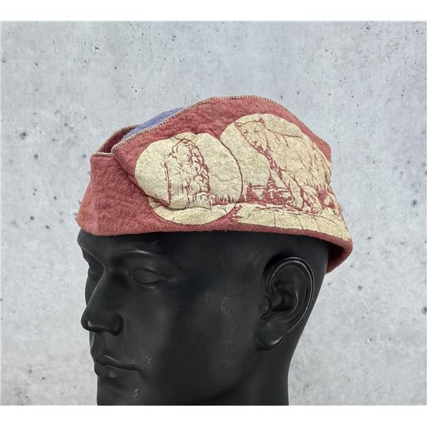 Yellowstone Park Souvenir Felt Hat