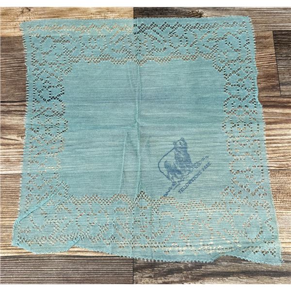 Yellowstone Park Souvenir Handkerchief