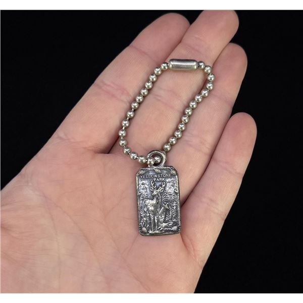 Yellowstone National Park Souvenir Keychain
