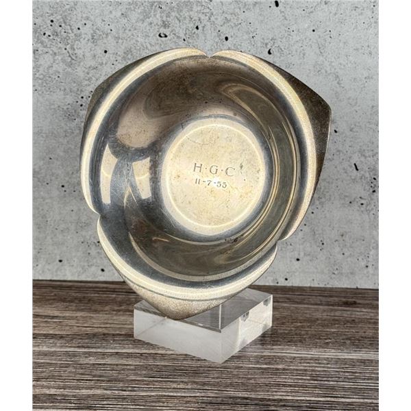 Tiffany & Co Sterling Silver Trophy Nut Dish 23404