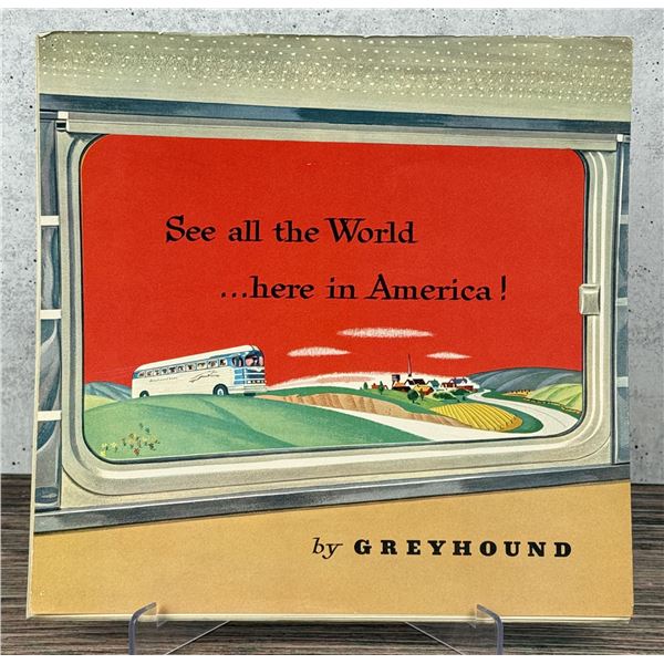 1950 Greyhound Bus Brochure