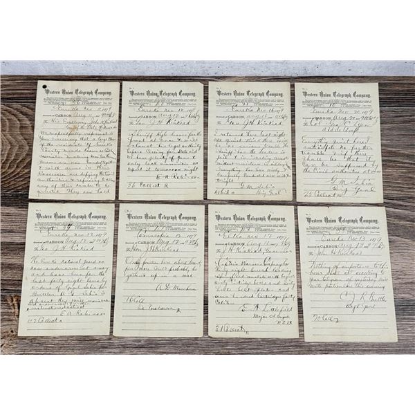 1879 Nevada Fish Creek Massacre Telegrams