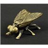 Image 1 : Brass Fly Stamp Box Paperweight