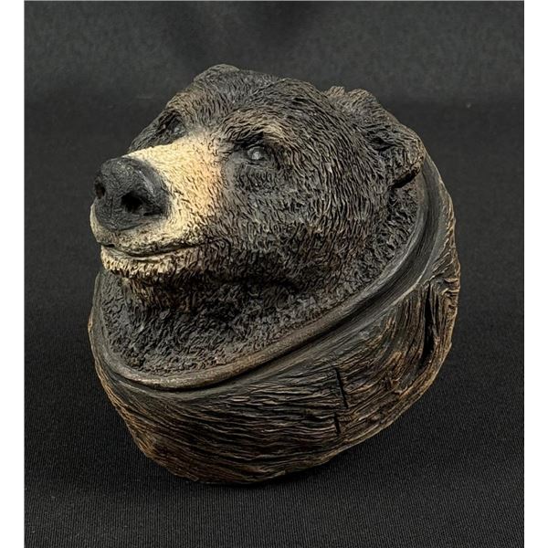 Hidden Rose Collection Bear Trinket Box