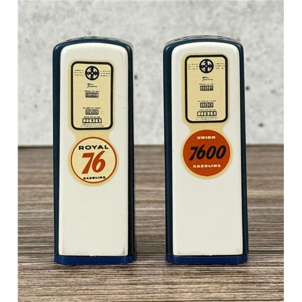 Royal Union Montana Gas Pump Salt Pepper Shakers