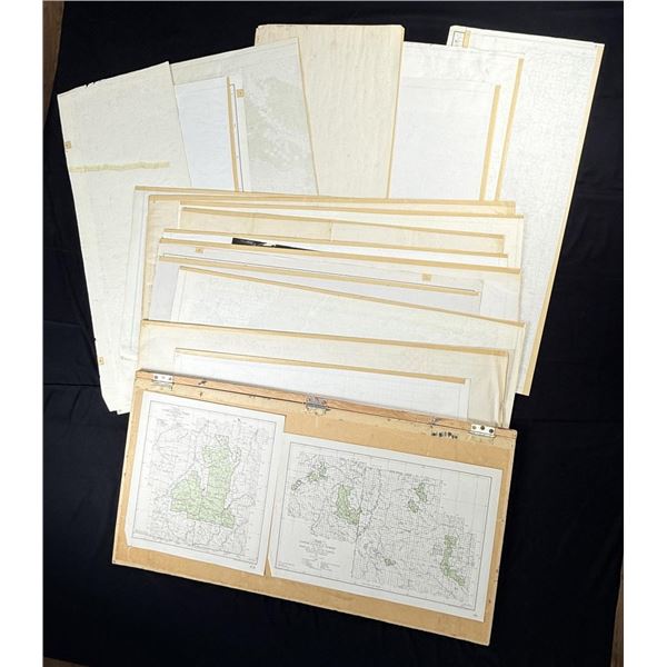 Collection of Montana National Forest Maps