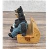 Image 2 : Black Bears on Bench Carving