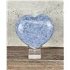 Image 1 : Carved Blue Celestite Heart