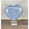 Image 2 : Carved Blue Celestite Heart