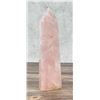 Image 4 : Large Rose Quartz Tower Spire Obelisk