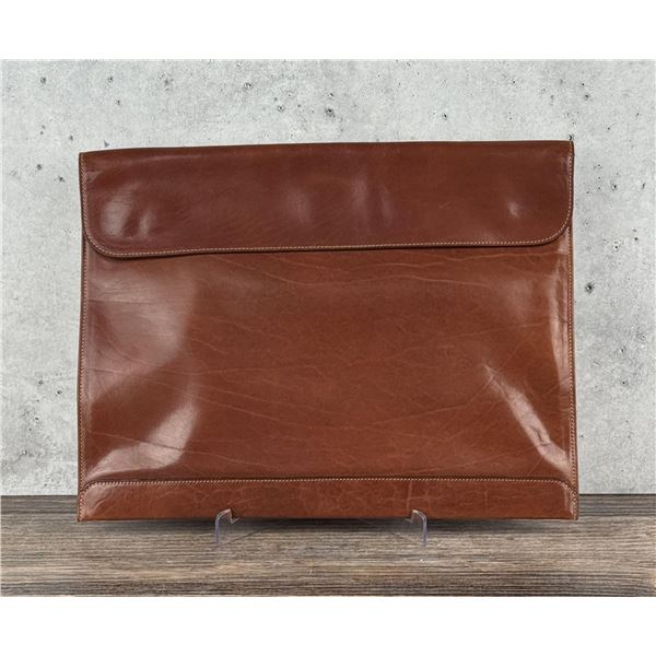 Italian Made Buffalo Leather Document Case