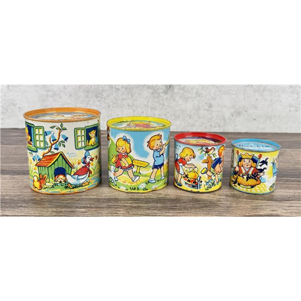 Wee Kin Baby Toy Chad Valley Tin Toy Set