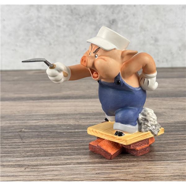 Walt Disney Three Little Pigs Porcelain Figurine