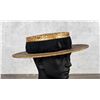 Image 2 : Antique Straw Boater Hat