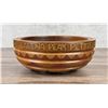 Image 4 : Folk Art C.W. Pickets Rustic Carved Bowl