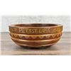 Image 5 : Folk Art C.W. Pickets Rustic Carved Bowl