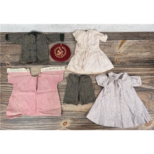 Antique Folk Art Doll Clothes