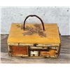 Image 5 : Folk Art Willow Twig Trinket Box