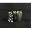 Image 1 : Derby Bulldog Silverplate Toothpick Holder