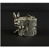 Image 2 : Simpson Hall Rabbit Silverplate Toothpick Holder