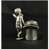Image 2 : Meriden Cupid Hat Silverplate Toothpick Holder