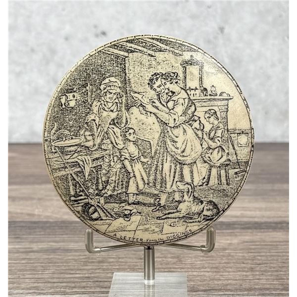 A Letter from the Diggings Mining Pot Lid