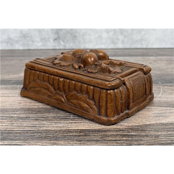 Syroco Wood Trinket Box