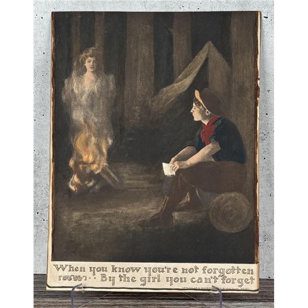 Berdan Cowboy Lithograph