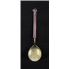 Image 1 : David Anderson Sterling Silver Enamel Spoon