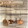 Image 1 : Collection of Copper Kitchen Utensils