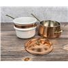 Image 2 : Copper Cookware Double Boiler Kitchen Pot Set