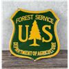 Image 1 : Porcelain USFS US Forest Service Shield Sign