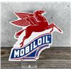 Image 1 : Porcelain Mobil Oil Pegasus Sign
