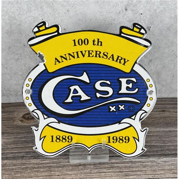 Porcelain Case Knives 100th Anniversary Sign