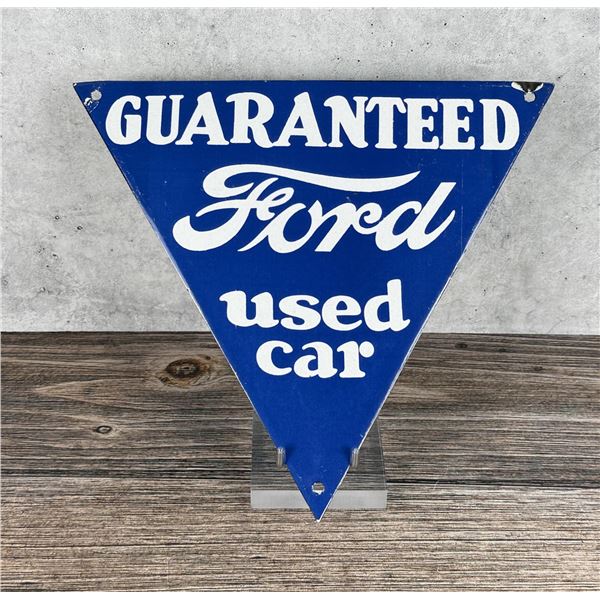 Porcelain Ford Used Car Sign