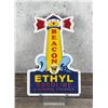 Image 1 : Beacon Ethyl Gasoline Porcelain Sign
